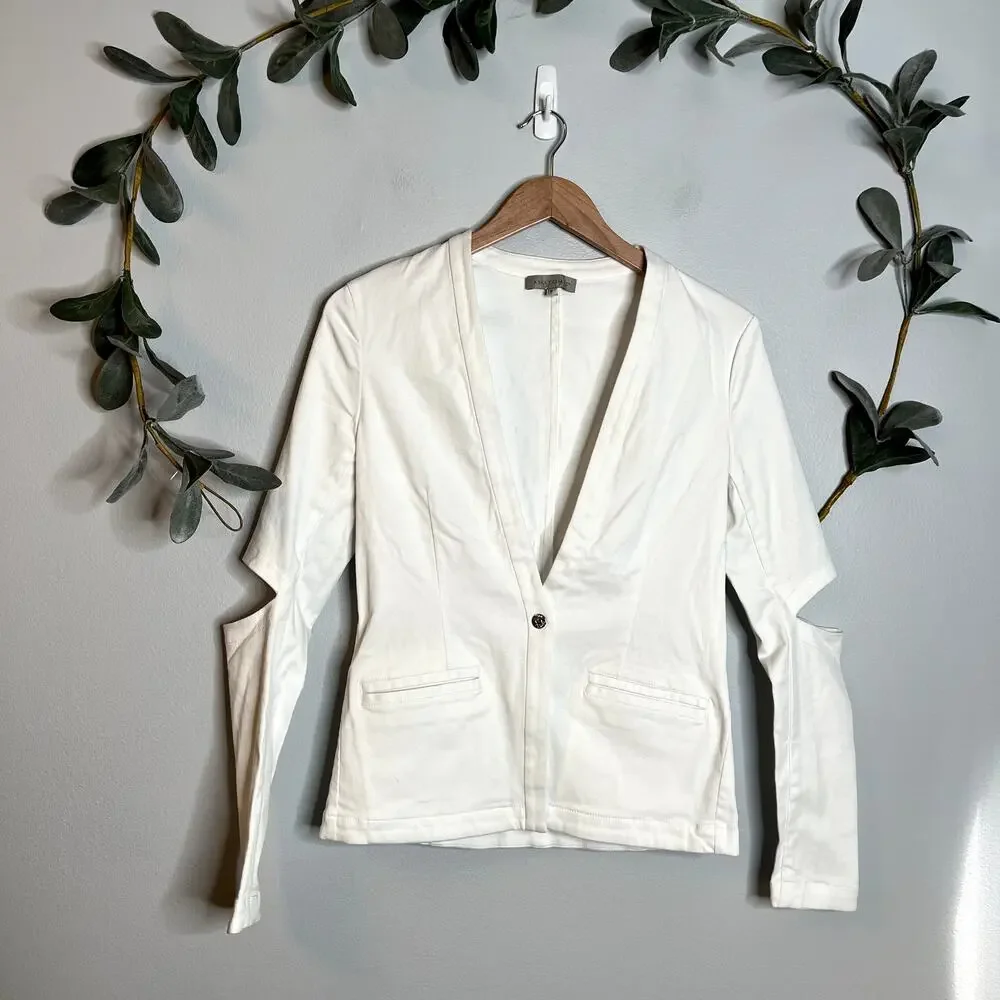 Anatomie White Blazer